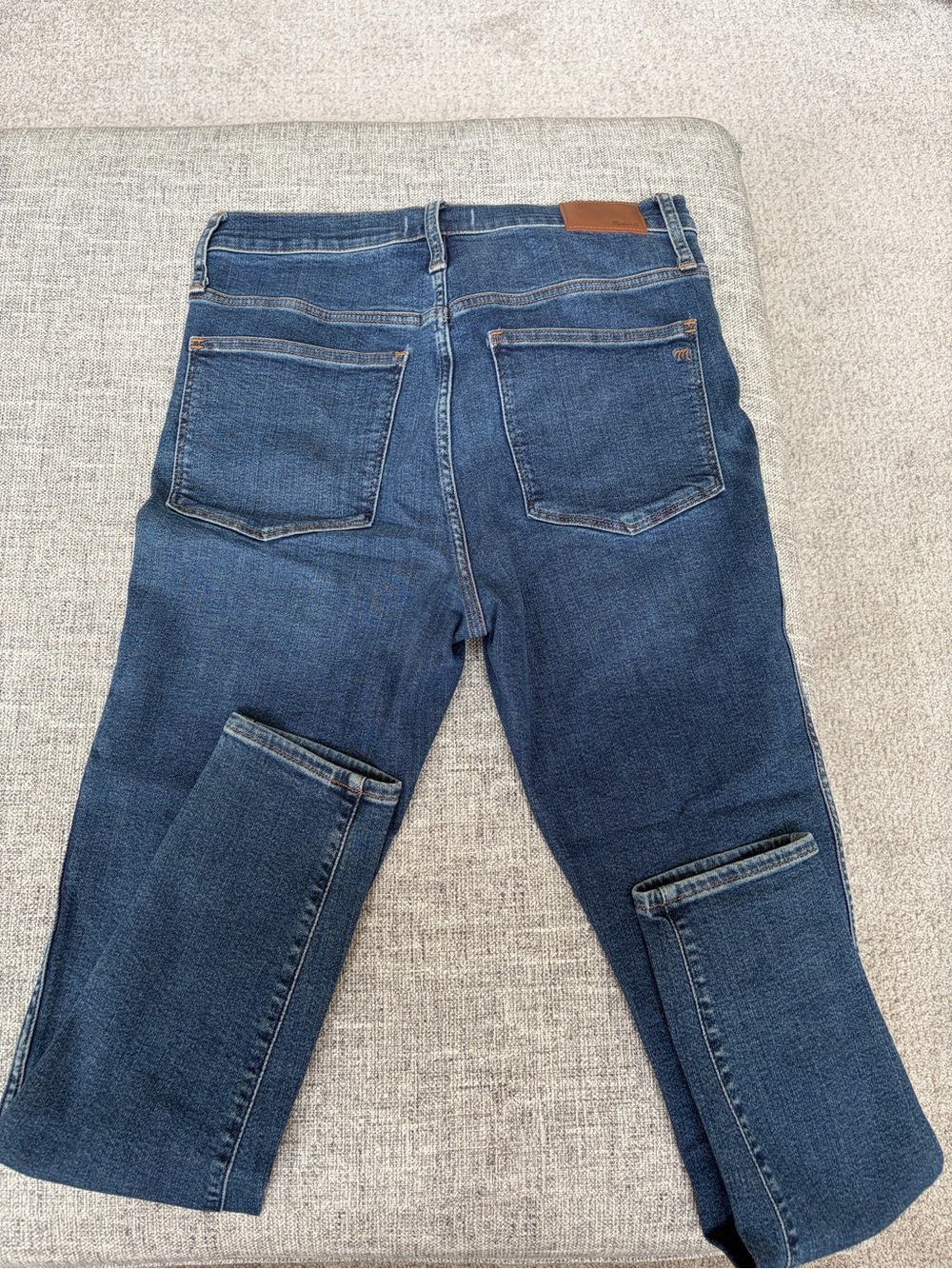 Madewell Skinny Jeans in Dark Blue Denim